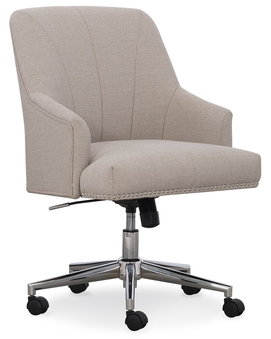 Hfo Off White Task Chair In Linen