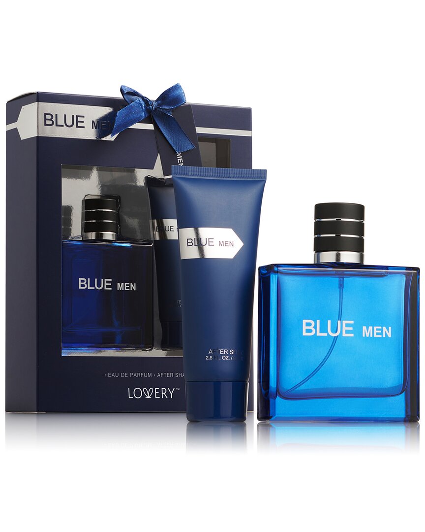 Shop Lovery Blue Men Beauty And Personal Care Set