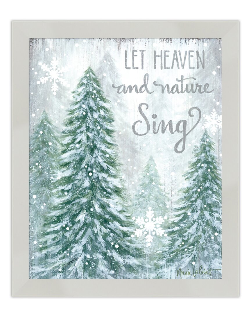 Courtside Market Wall Decor Courtside Market Let Heaven And Nature Sing Framed Art In Multicolor