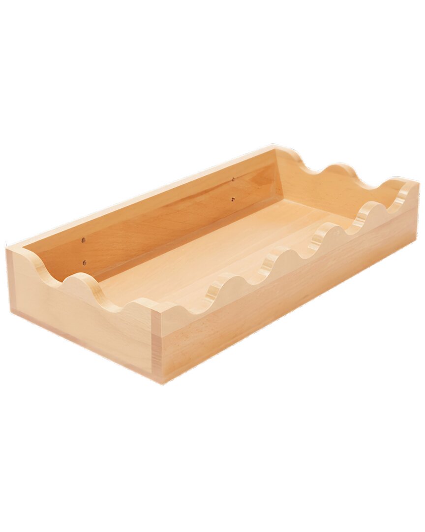 Short Stories Large Curvy Wall Shelf