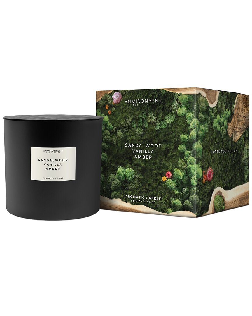 Shop Environment Los Angeles Environment 55oz Candle Inspired By Hotel Costes® Sandalwood, Vanilla & Amber