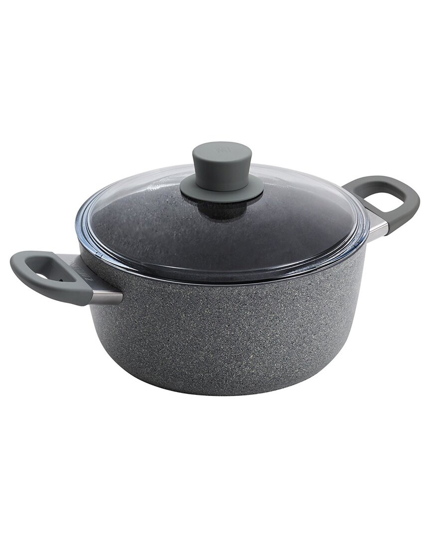 Zwilling J.a. Henckels Parma Plus Ceramic 4.8qt Nonstick Dutch Oven In Gray