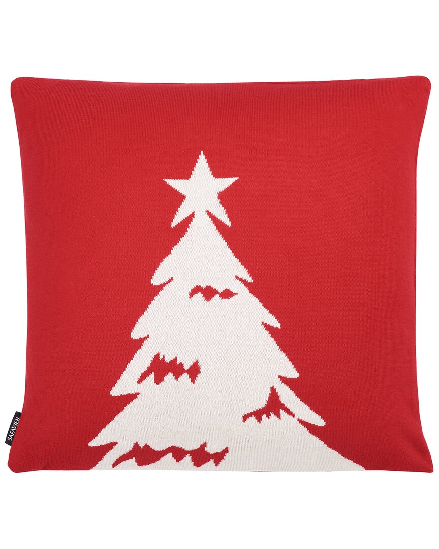 Safavieh Miracle Pillow In Red