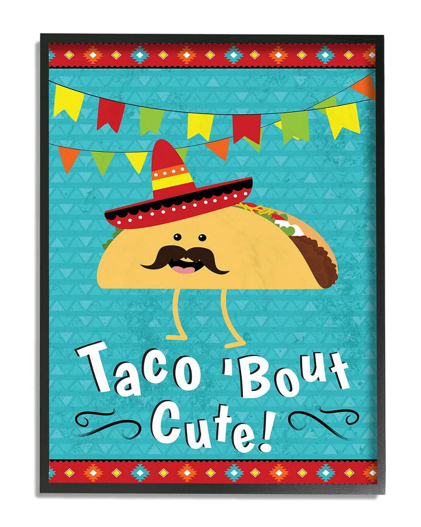 Stupell Taco Bout Cute Cartoon