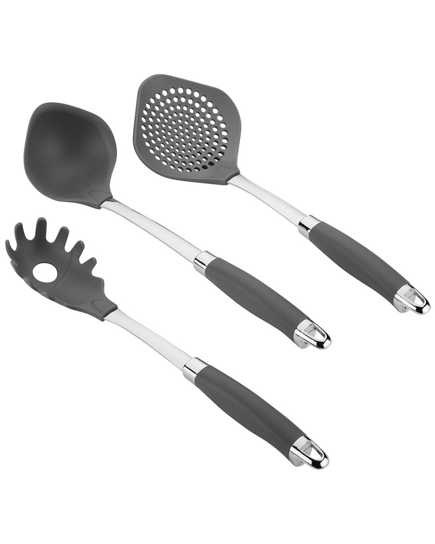 Anolon Tools And Gadgets 3pc Pasta Tool Set In Graphite
