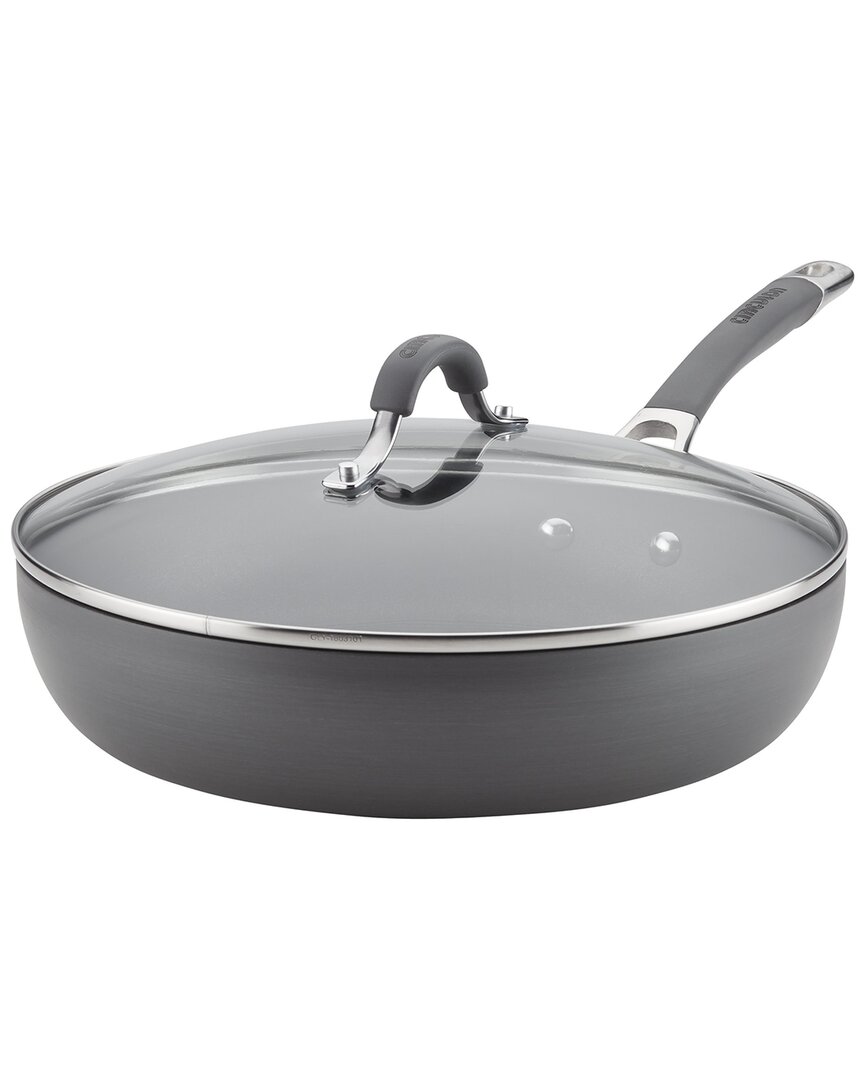 Circulon Radiance Hard-anodized Nonstick Covered Sauce Pan In Gray