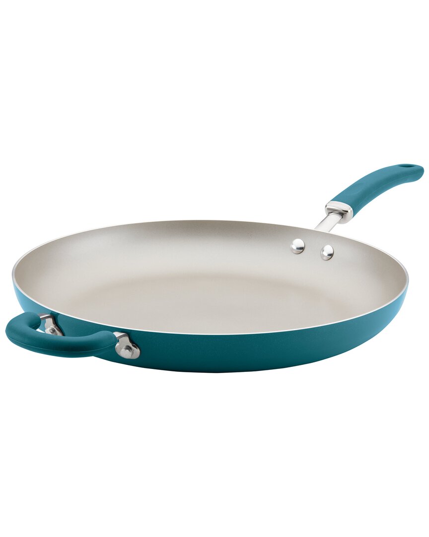 Rachael Ray Create Delicious Aluminum Nonstick Skilled In Teal