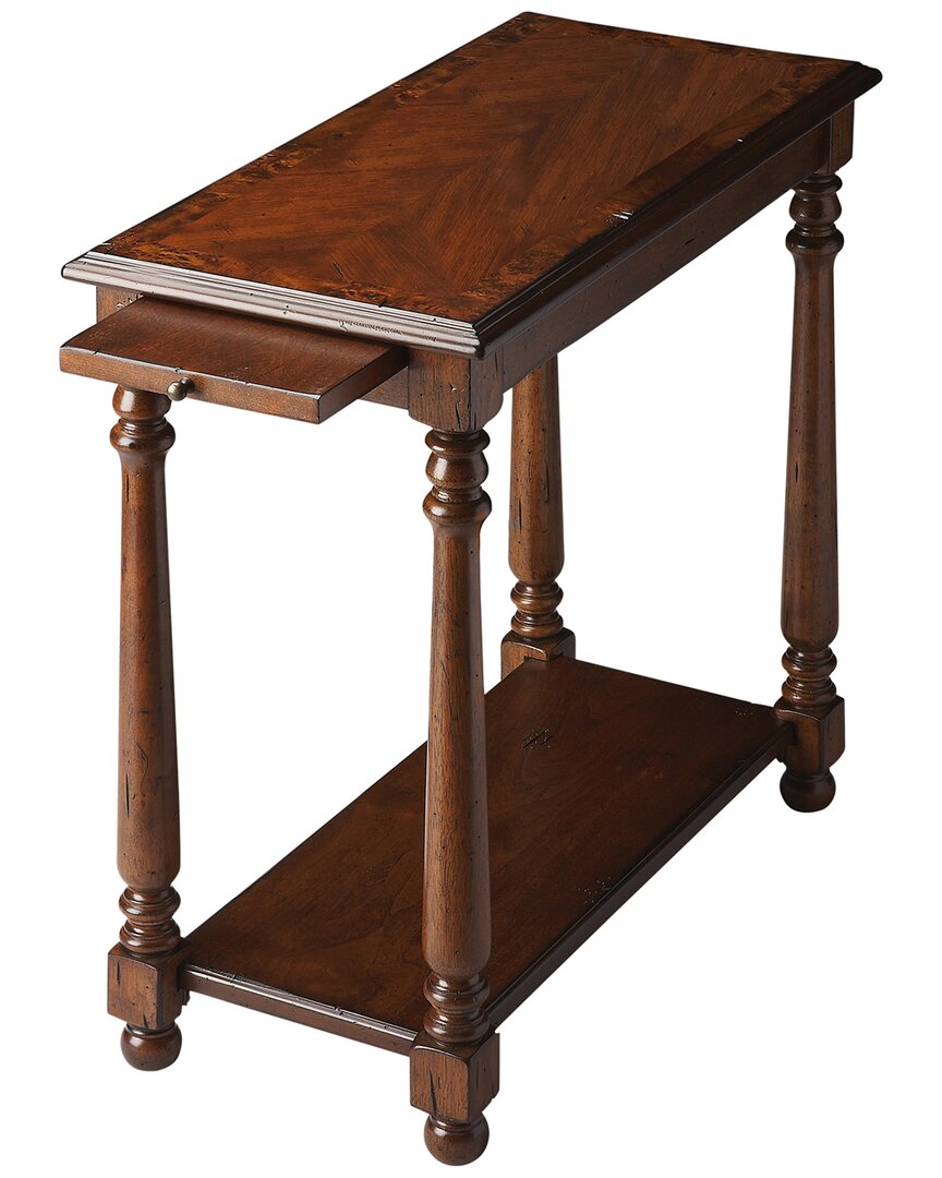 Butler Specialty Company Devane Castlewood Side Table In Brown