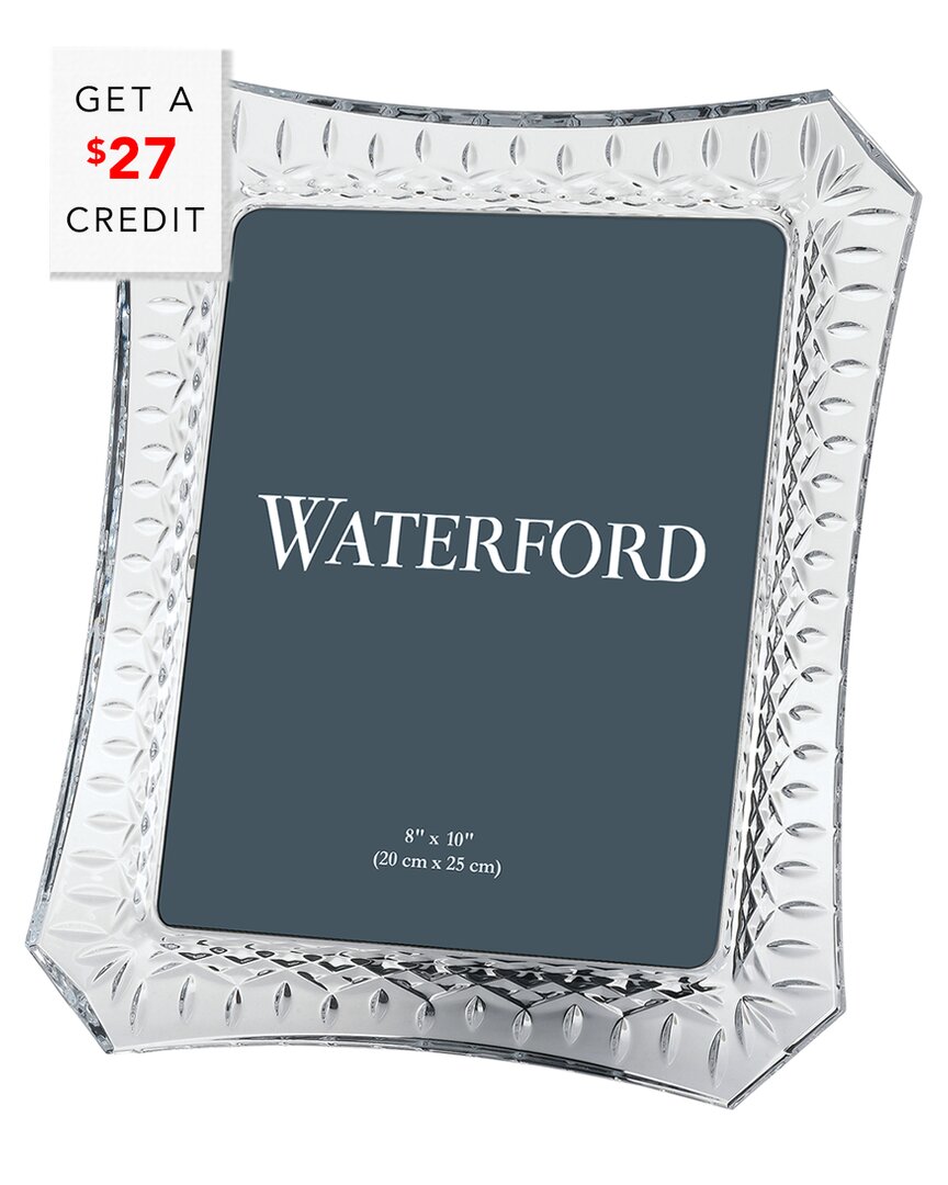 Waterford Lismore 8x10in Photo Frame With $27 Credit