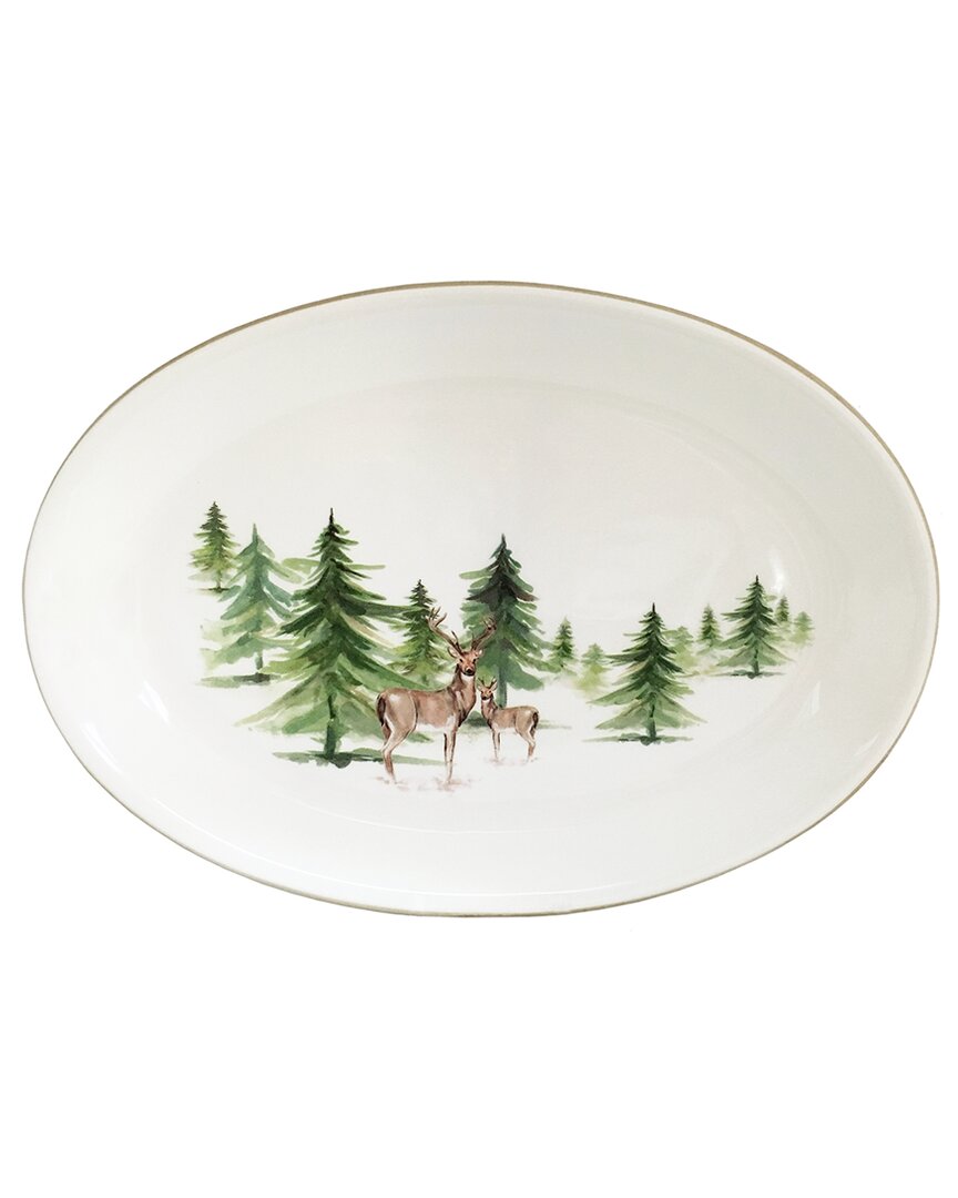 Abbiamo Tutto Woodlands Oval Platter