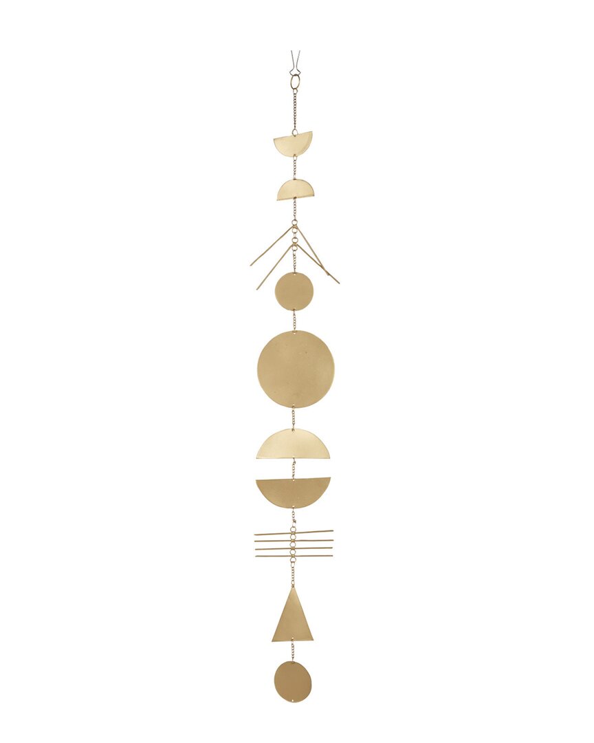 Peyton Lane Gold Metal Eclectic Windchimes