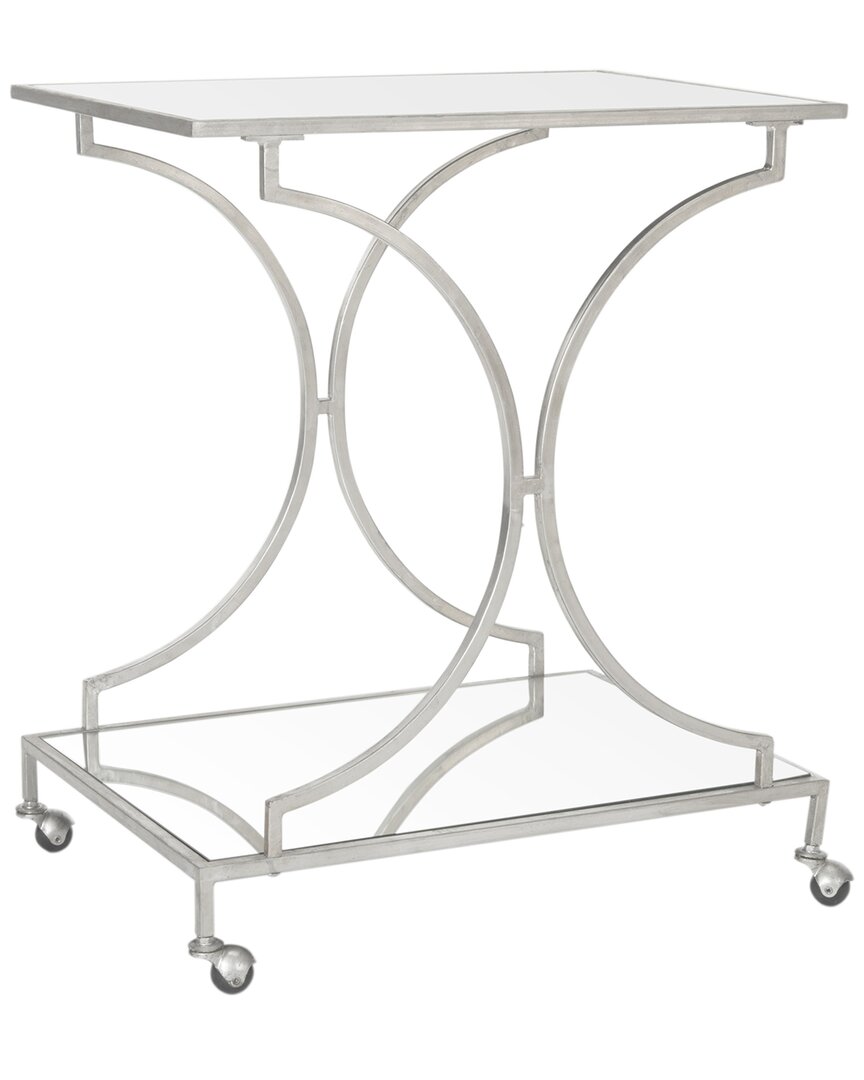 Safavieh Ignatius Bar Cart In Silver
