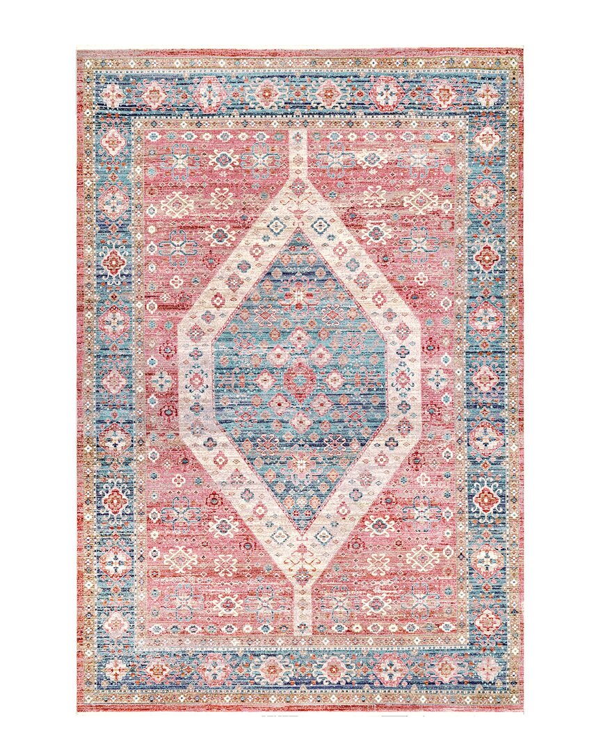 Nuloom Rory Tear Pendant Medallion Rug In Multi