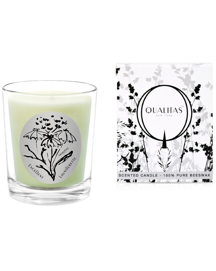 Qualitas Excellent Launderette 6.5oz Beeswax Candle