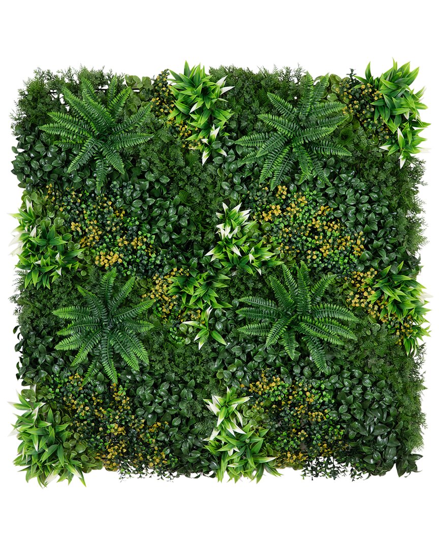 NEARLY NATURAL NEARLY NATURAL INDOOR/OUTDOOR UV-RESISTANT HAWAIIAN ISLANDS ARTIFICIAL LIVING WALL PANEL 