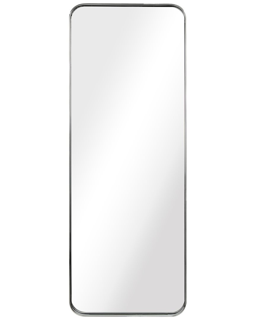 Empire Art Direct Ultra Polished Silver Stainless Steel Rectangle Wall Mirror