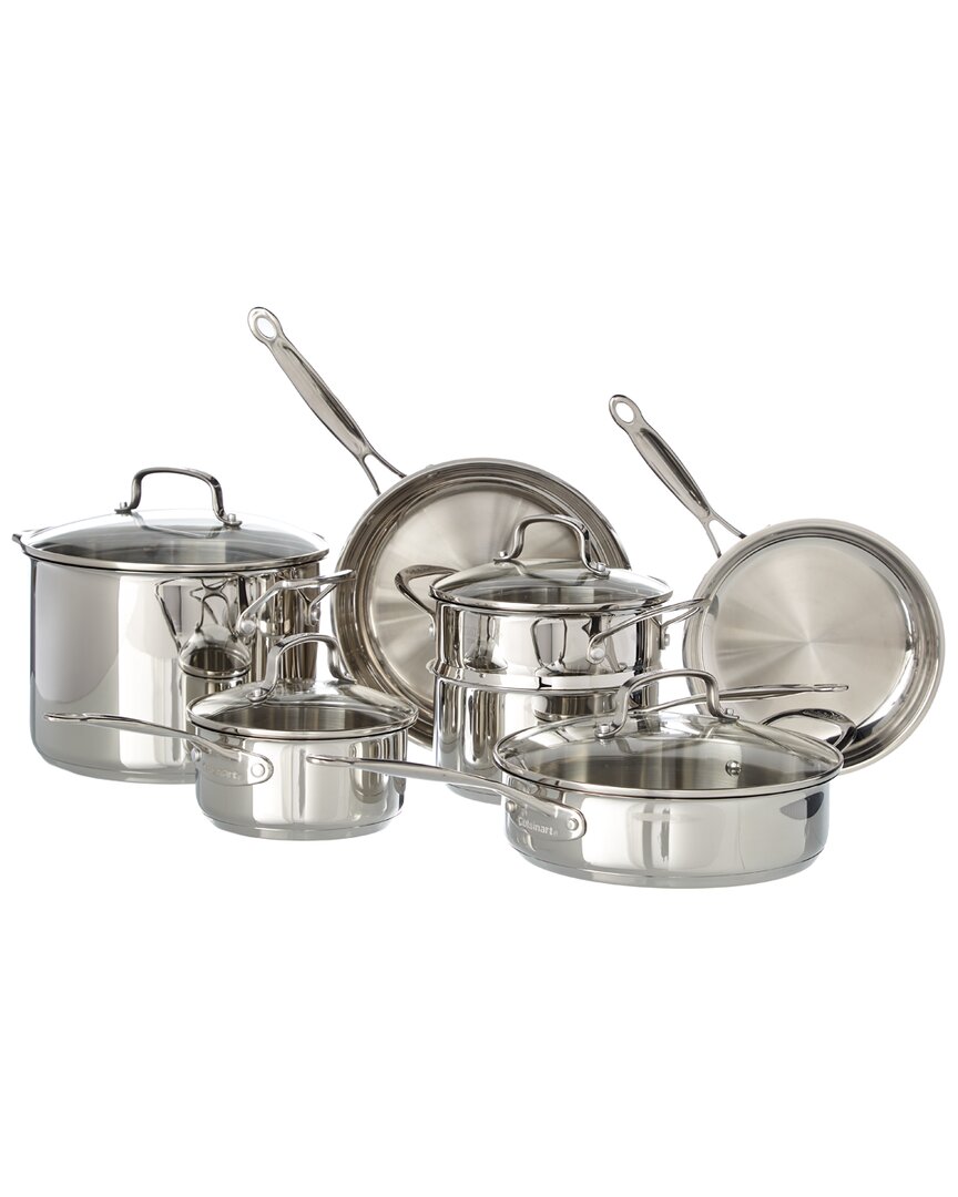 Cuisinart Chef's Classic Stainless 11pc Set In Silver