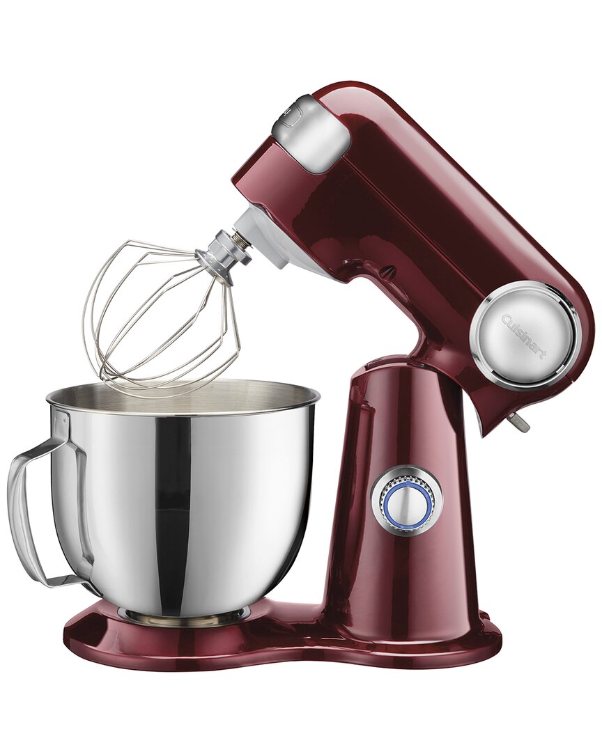 Cuisinart Precision Master 5.5qt Stand Mixer In Burgundy