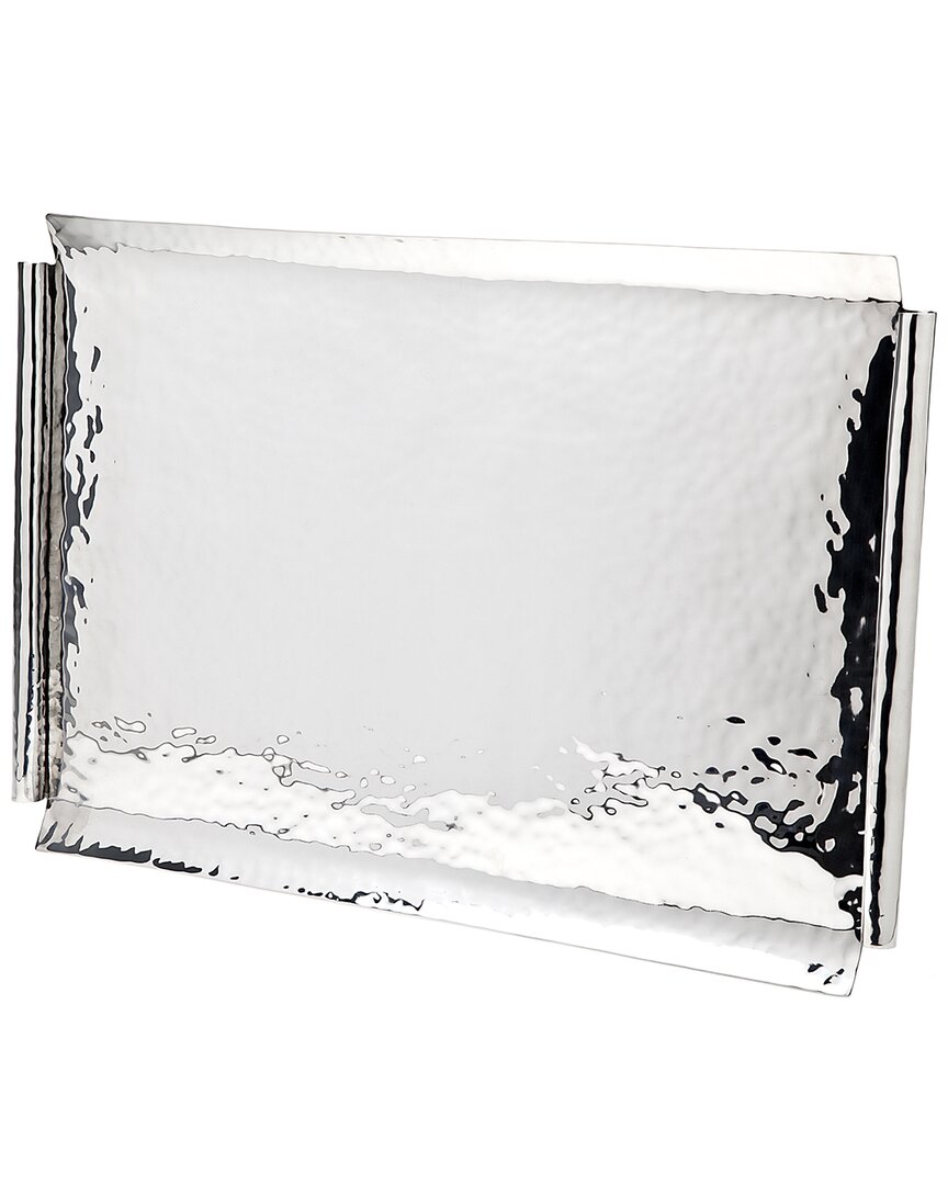 Shop Ricci Argentieri Oversize Rectangle 18/10 Stainless Steel Tray
