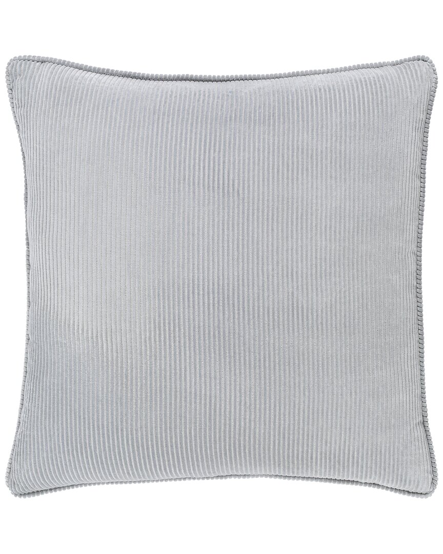 Surya Corduroy Pillow Cover In Gray