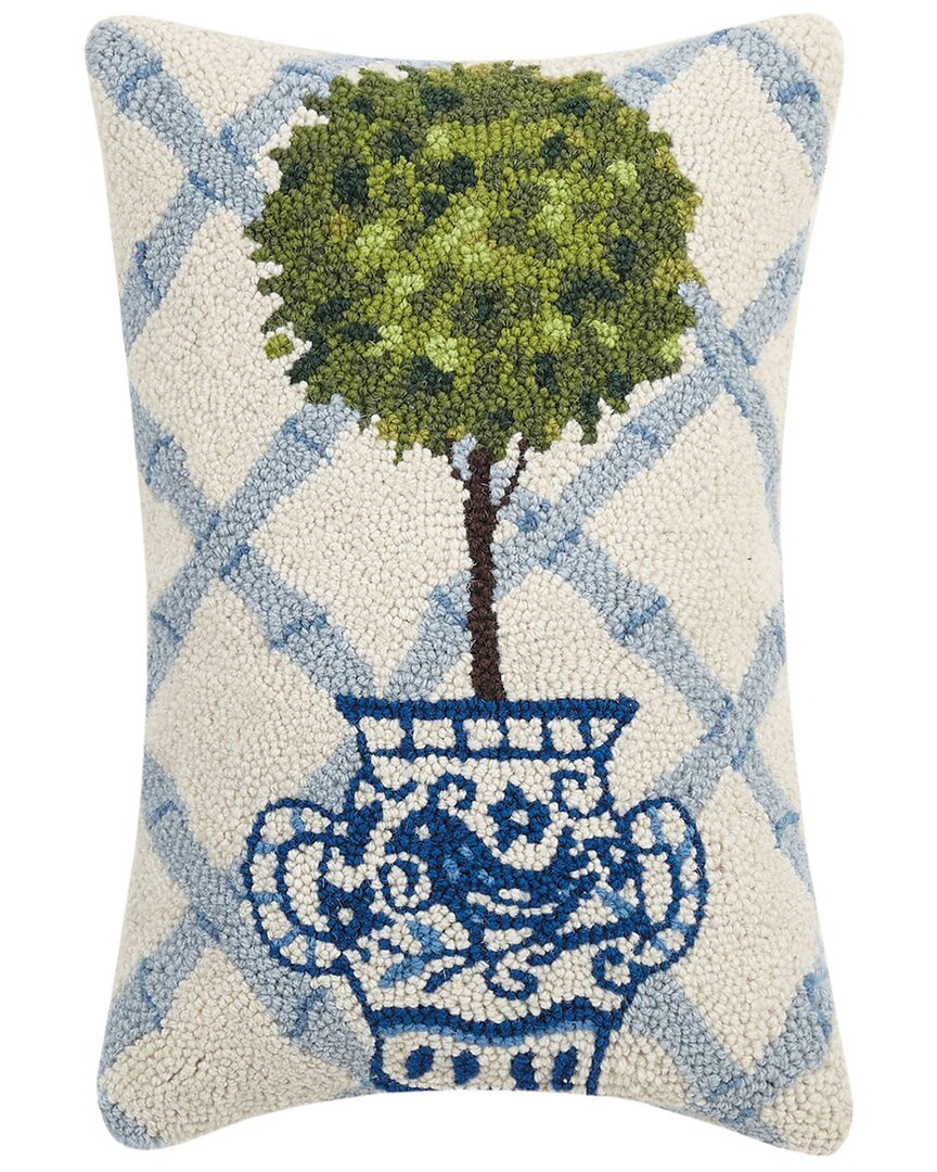 Peking Handicraft Ball Topiary Hook Pillow