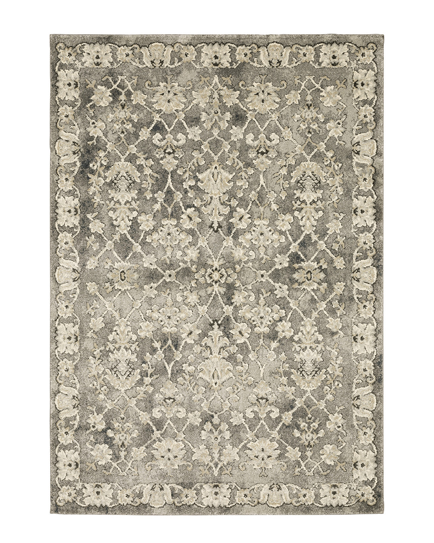 Stylehaven Fairlawn Floral Medallions Rug In Gray