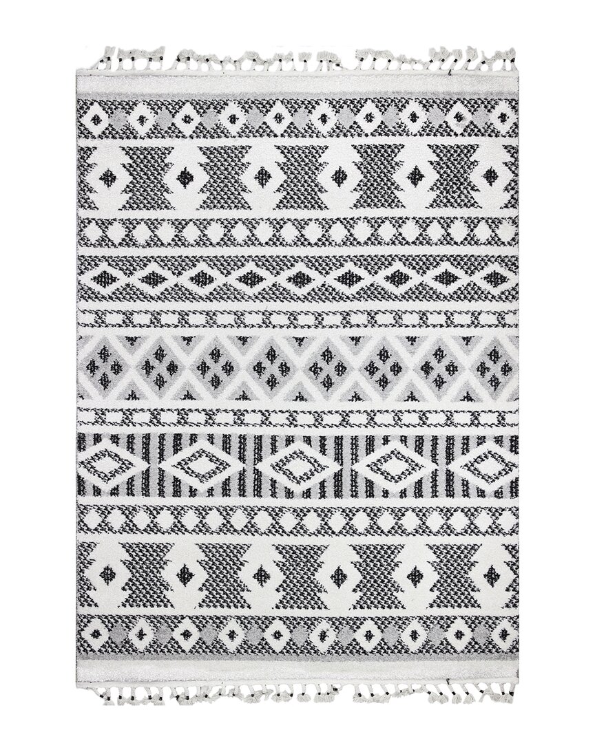 Shop Bashian Rugs Navajo Rug In Ivory