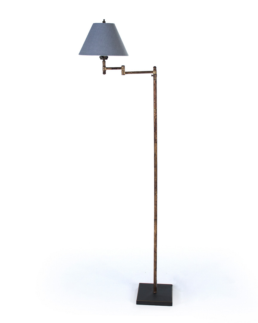 Zentique Angelo Floor Lamp In Black