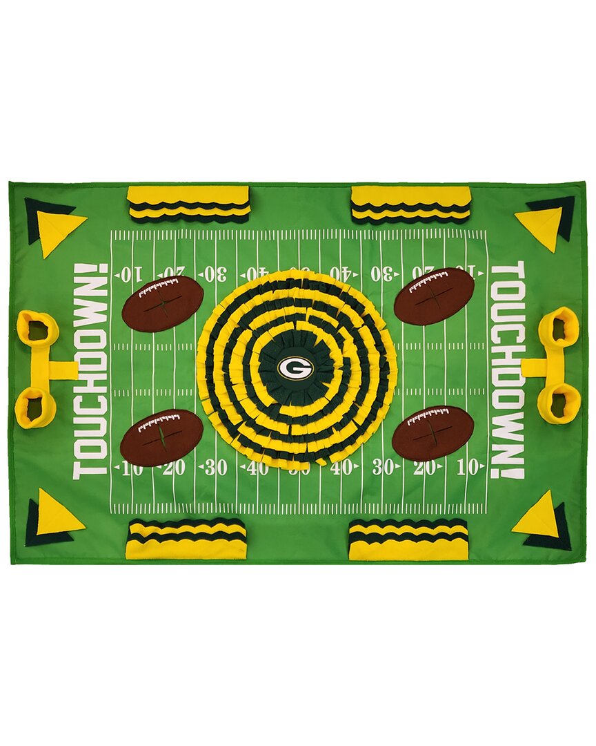 Shop Pets First Nfl Green Bay Packers Snuffle Mat In Multicolor