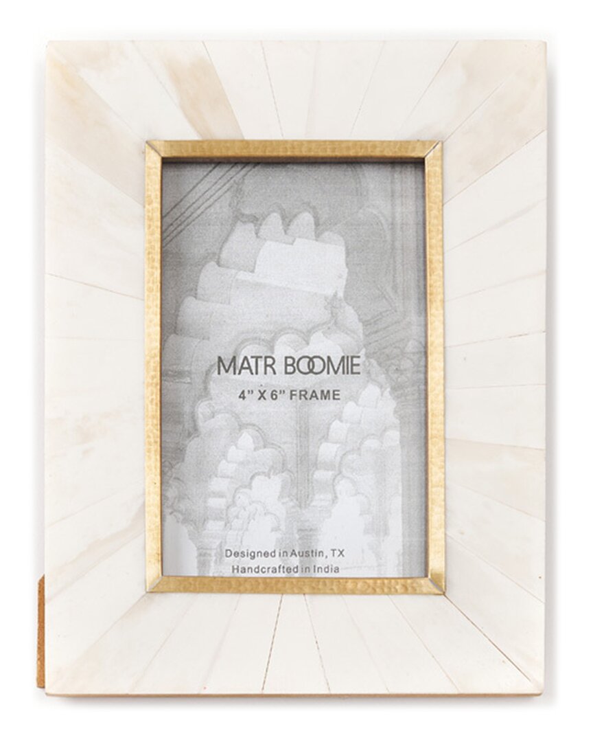 Shop Matr Boomie Mukhendu 4x6 Picture Frame In White