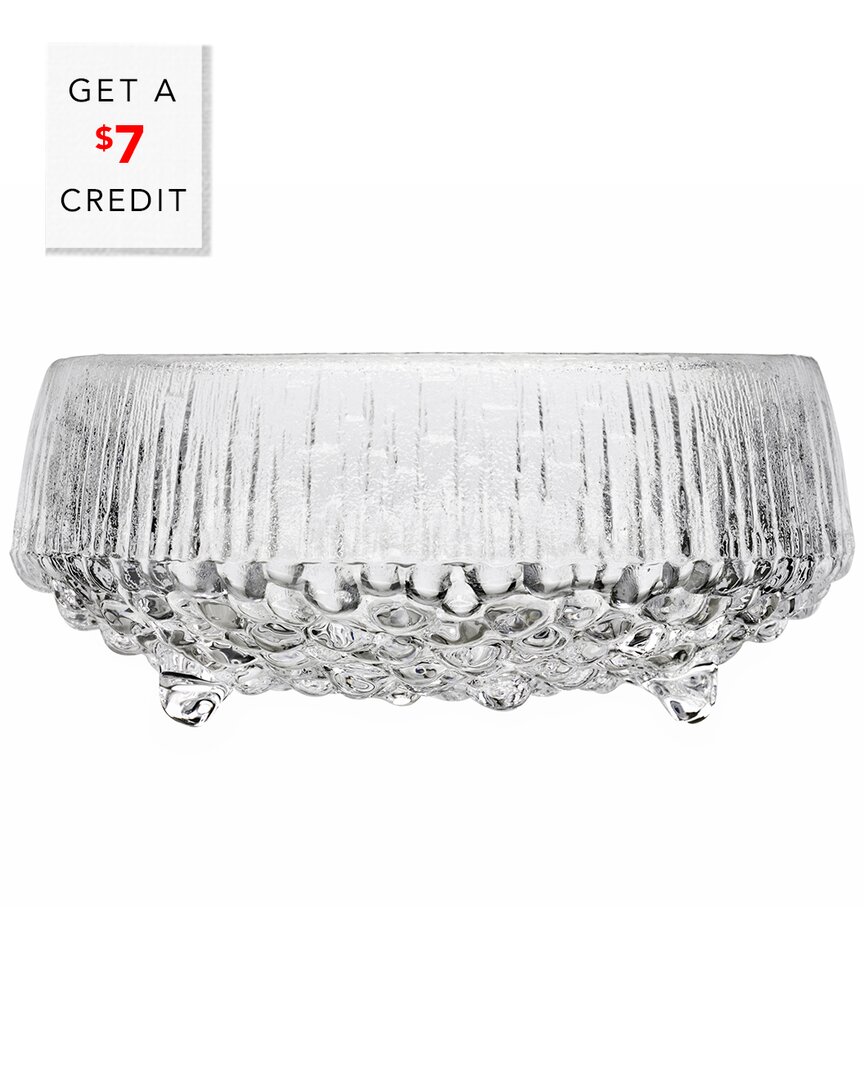 Iittala Set Of 2 Ultima Thule 9oz Dessert Bowlswith $7 Credit In Transparent
