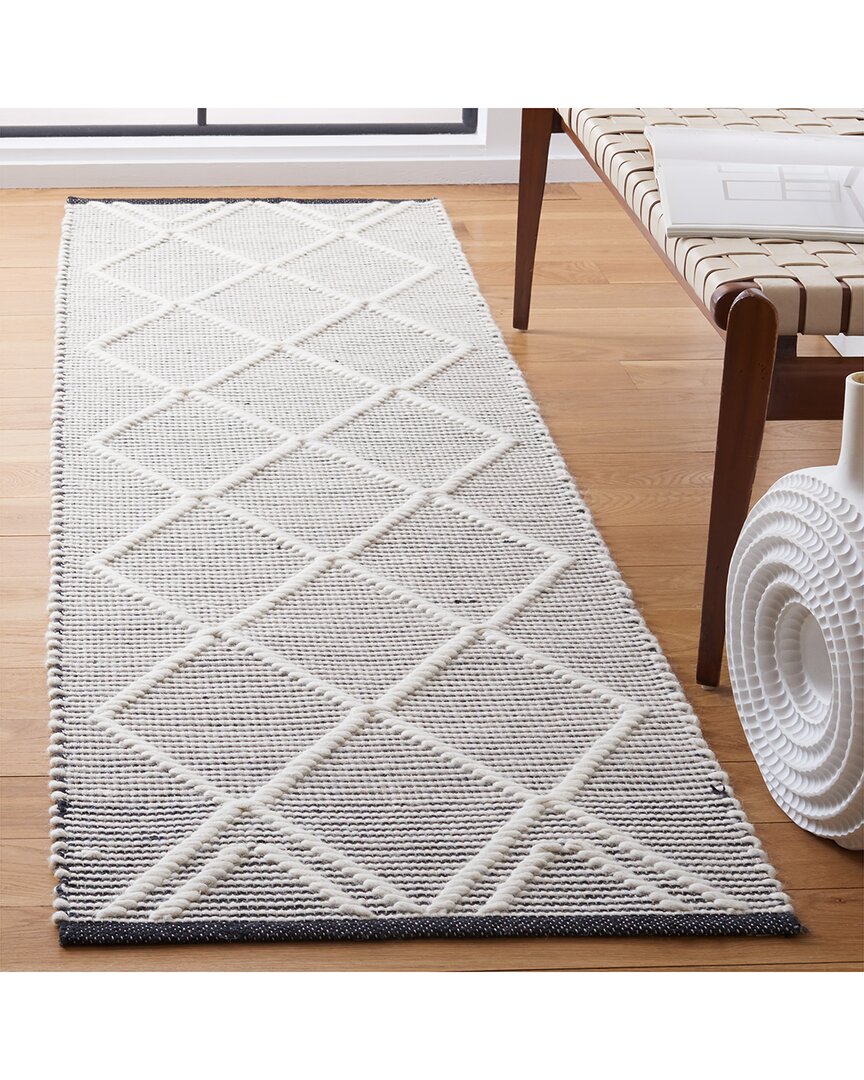 Safavieh Natura Wool & Cotton Rug In Gray