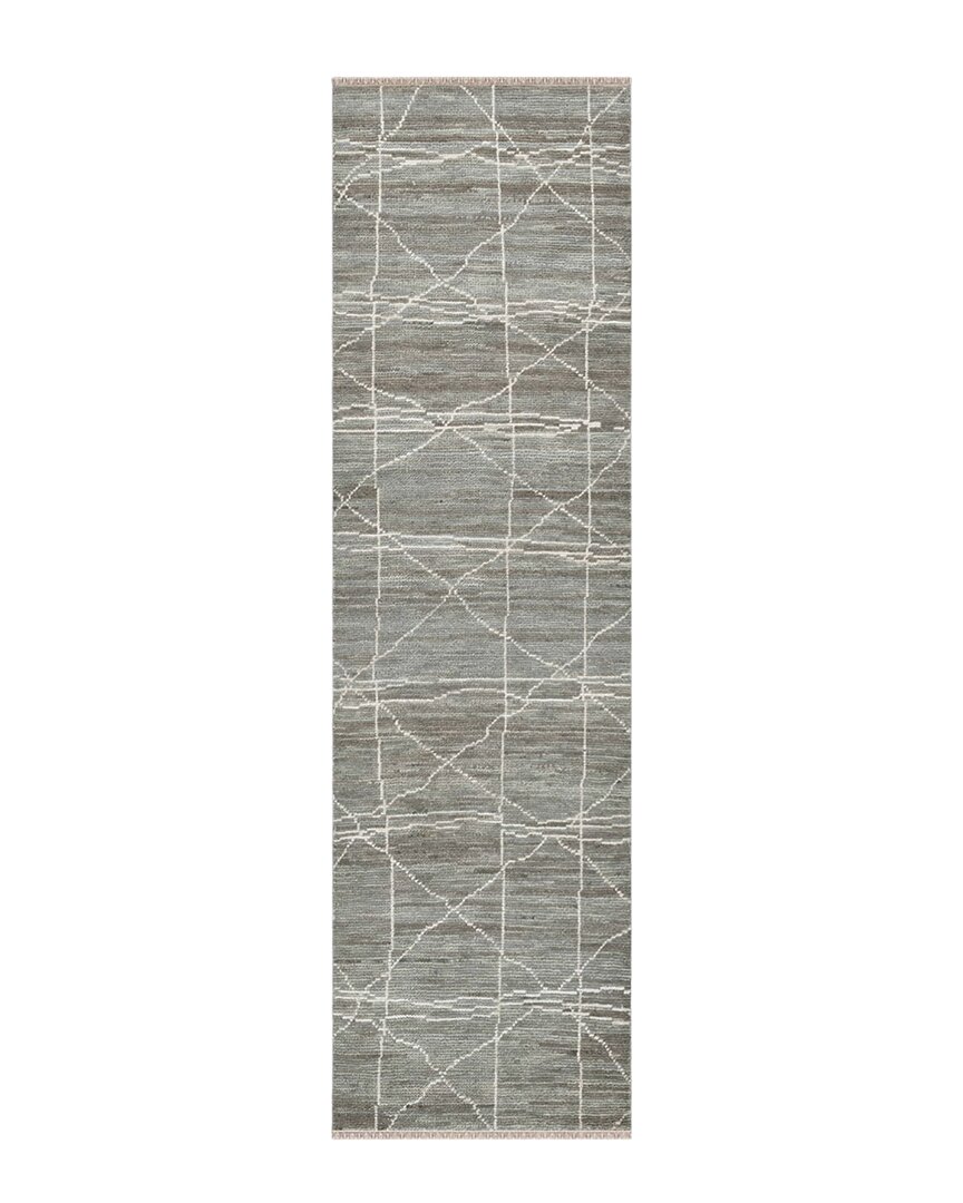 Ar Rugs Amer Rugs Anna Maneux Wool-blend Area Rug In Gray