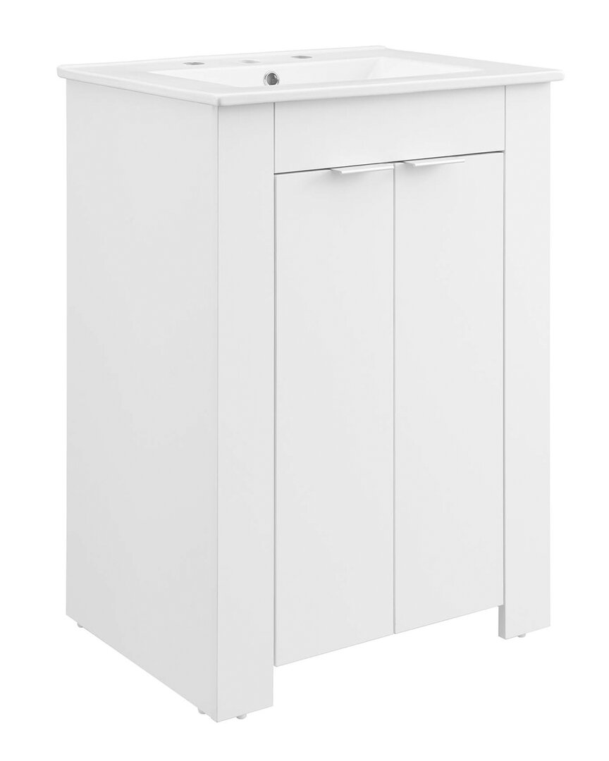 Modway Maybelle 24in Bathroom Vanity In White