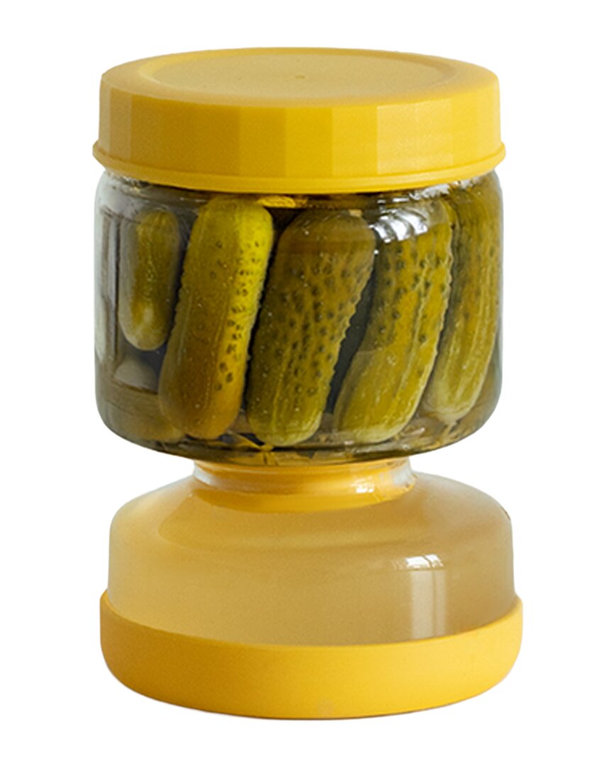 Genicook Glass Flip-over Pickle Jar (2.5 Cups) In Neutral