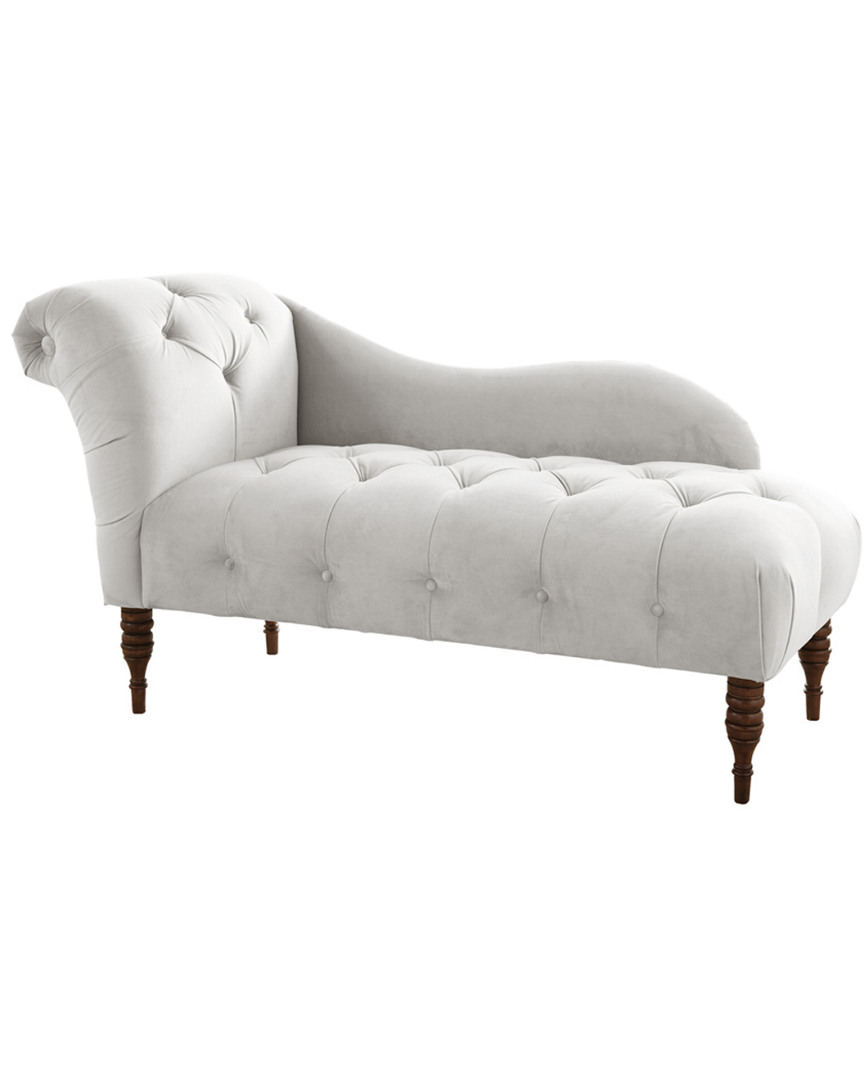 Skyline Furniture Chaise Lounge In White