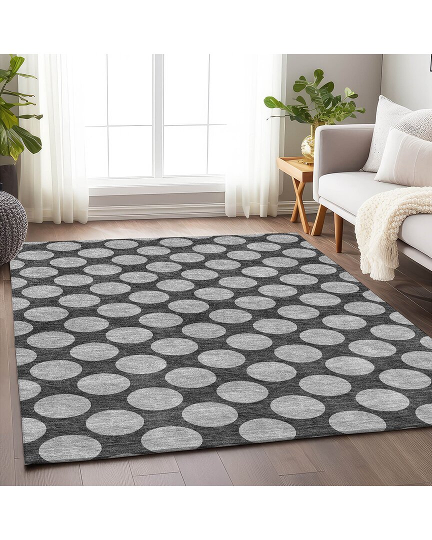 Addison Rugs Premium Washable Area Rug In Gray