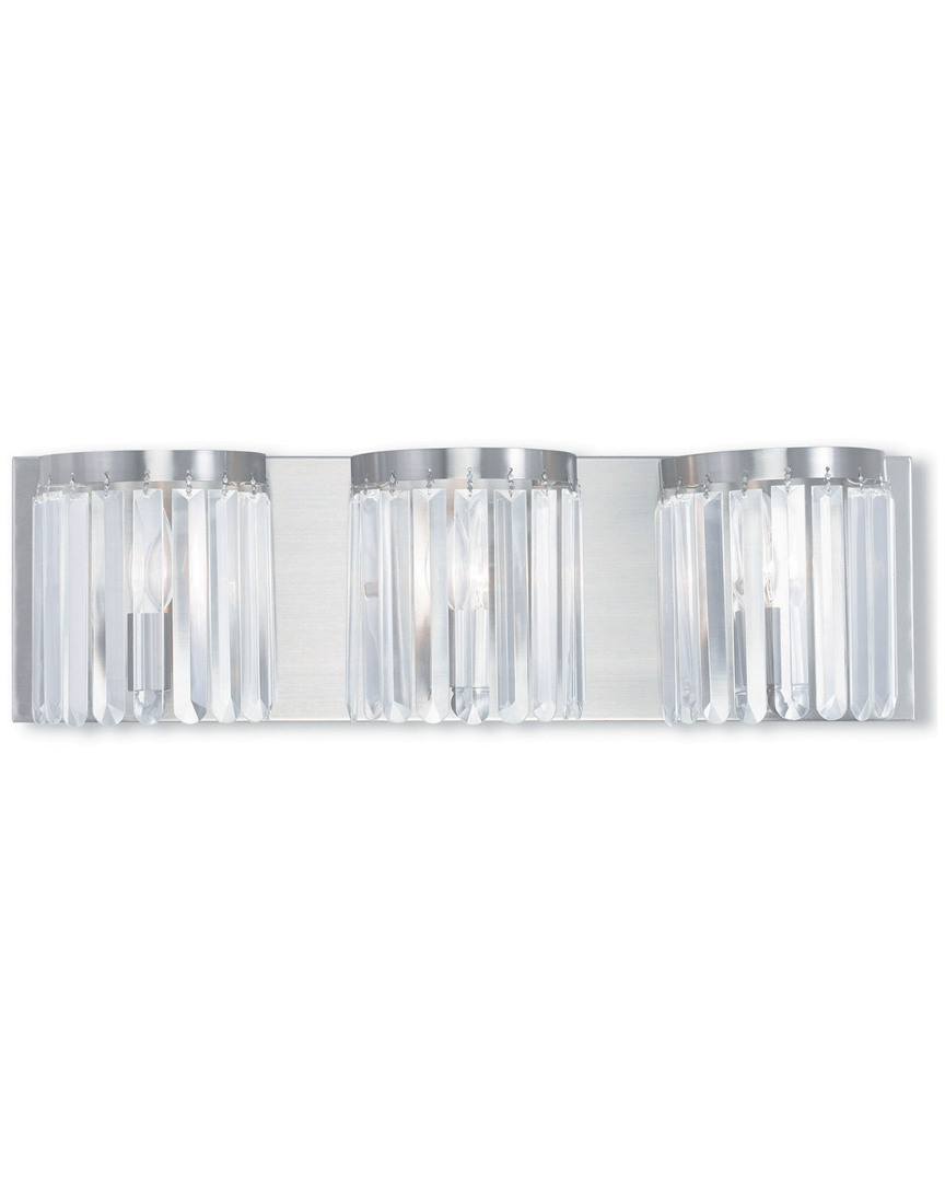 Livex Lighting Livex Ashton 3-light Brushed Nickel Bath-light