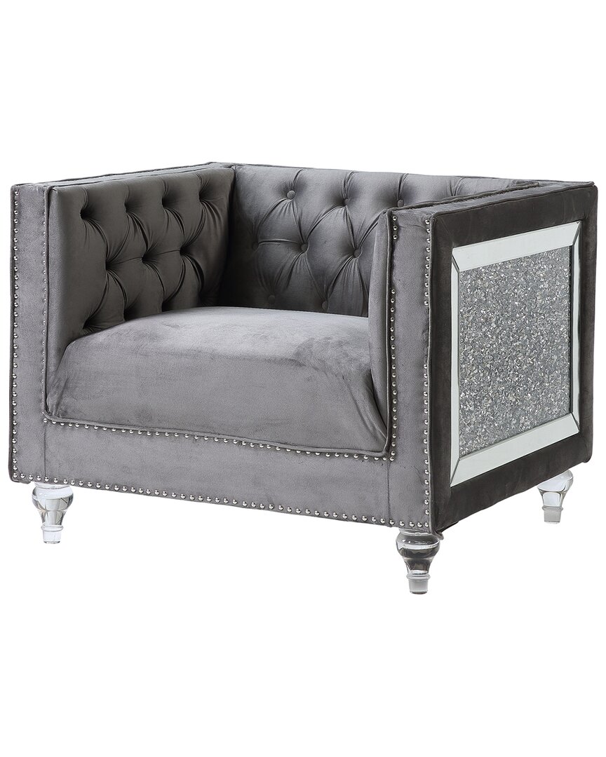 Acme Furniture Chair In Gray