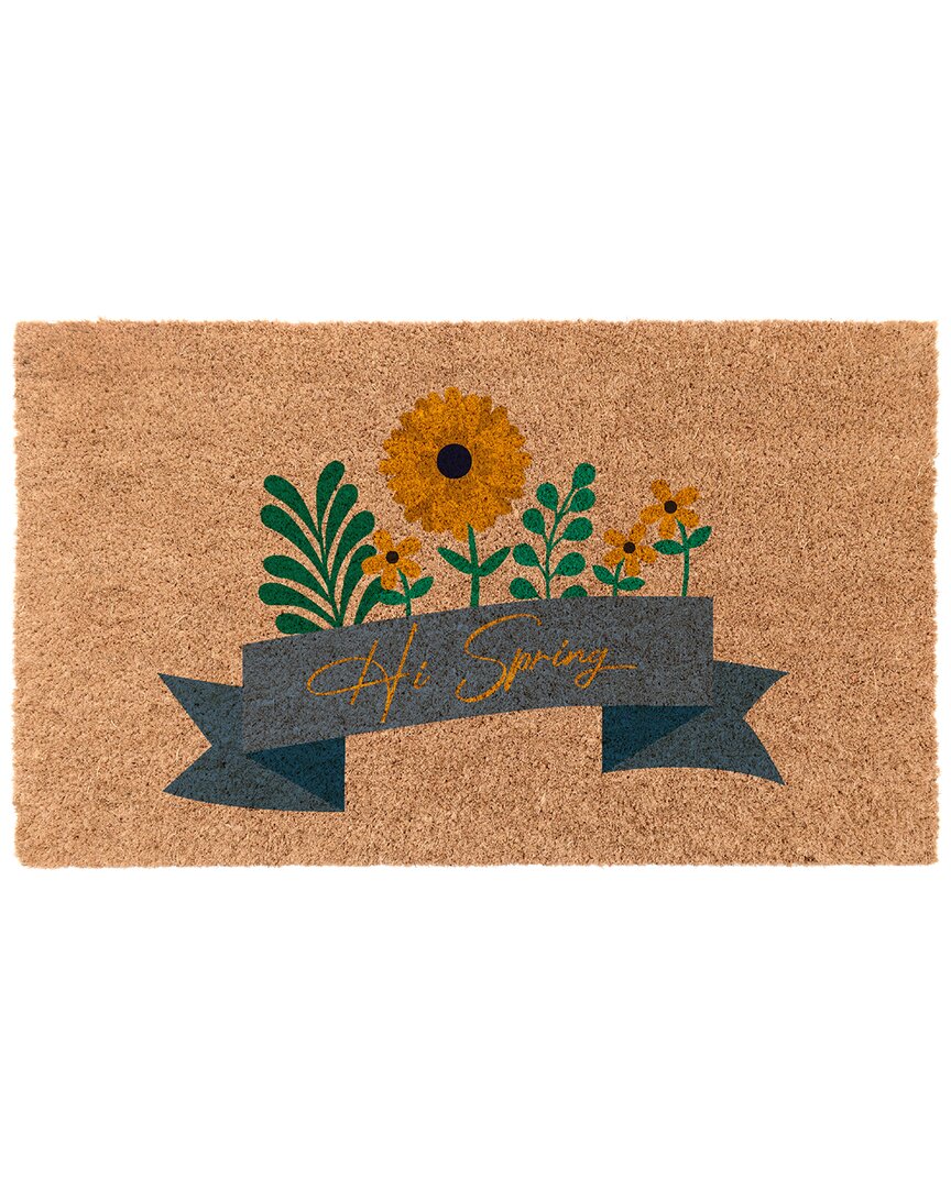 Shop Coco Mats N More Cocomatsnmore Hi Spring Door Mat