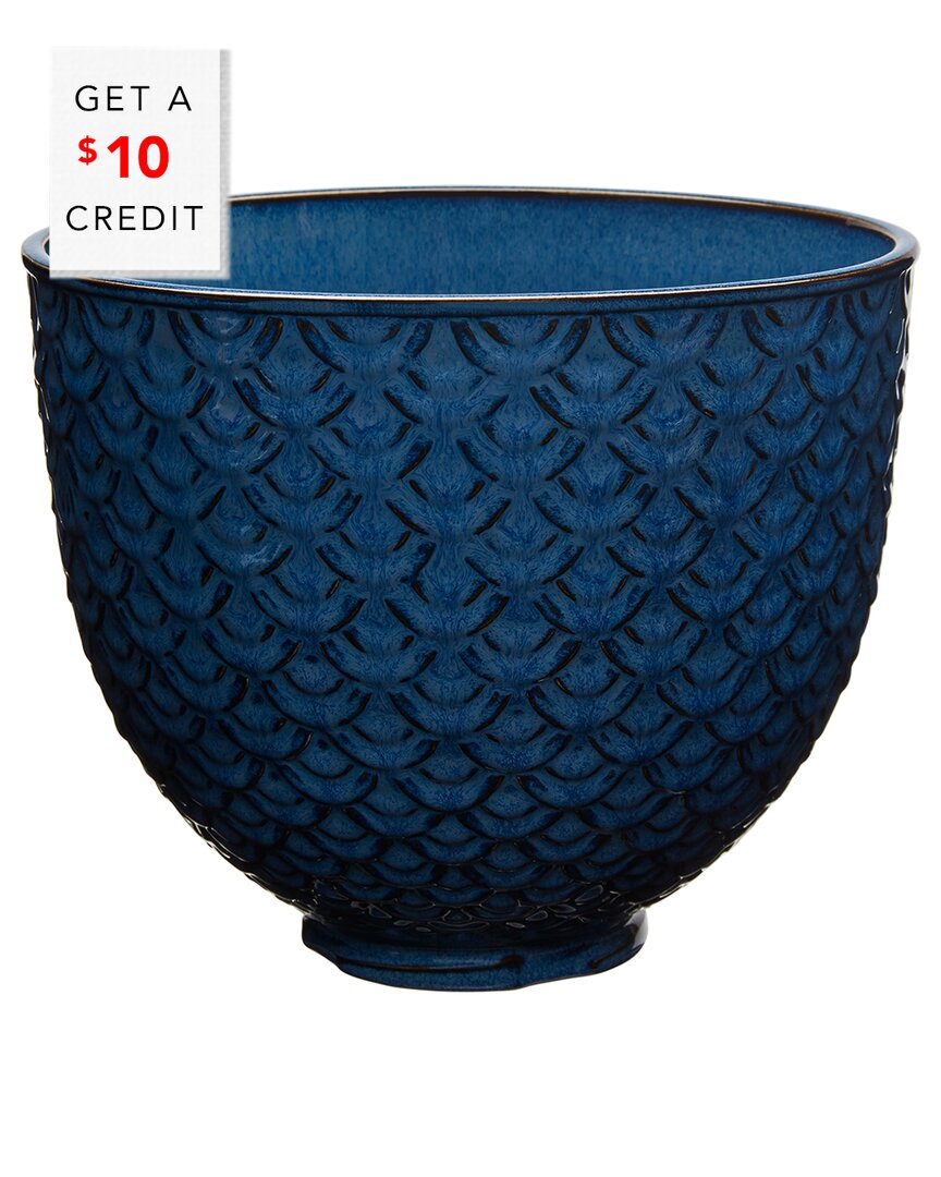 Kitchenaid 5qt Ceramic Bowl For Tilt-head Stand Mixers$10 Credit With $10 Credit
