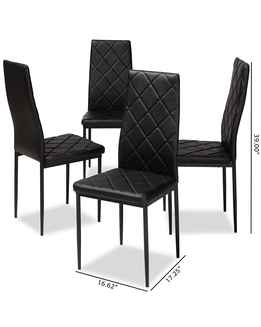 Design Studios Set Of 4 Blaise Dining Chairs