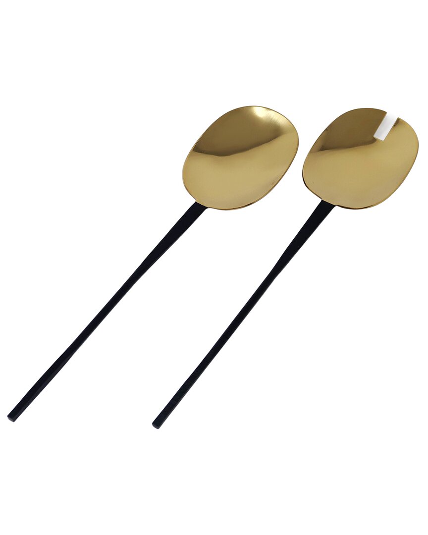 Vivience Set Of 2 Salad Servers With Handles