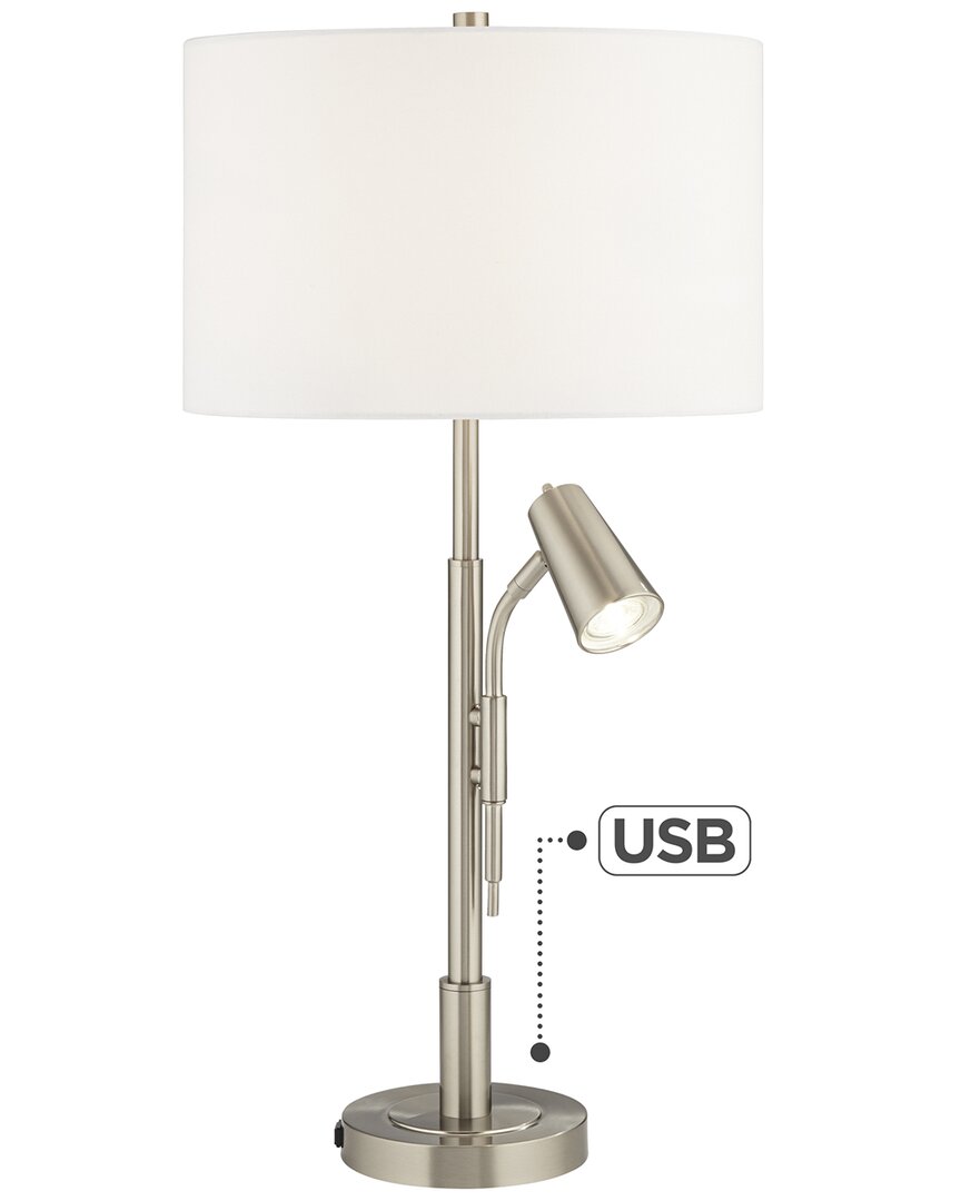 Pacific Coast Lighting Hemet Table Lamp In Metallic