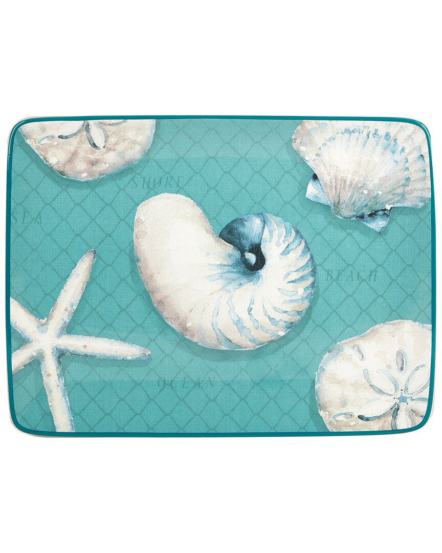 Certified International Ocean View Rectangular Platter
