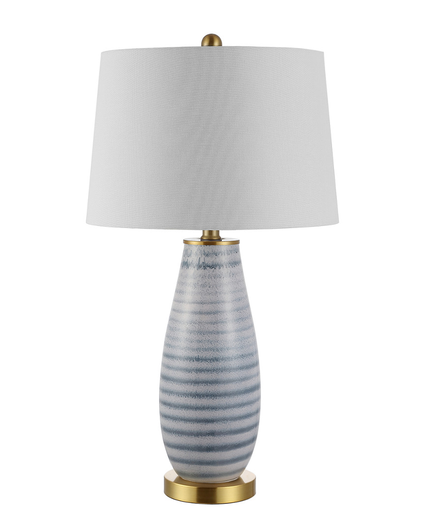 Safavieh Eliana Glass Table Lamp In Blue