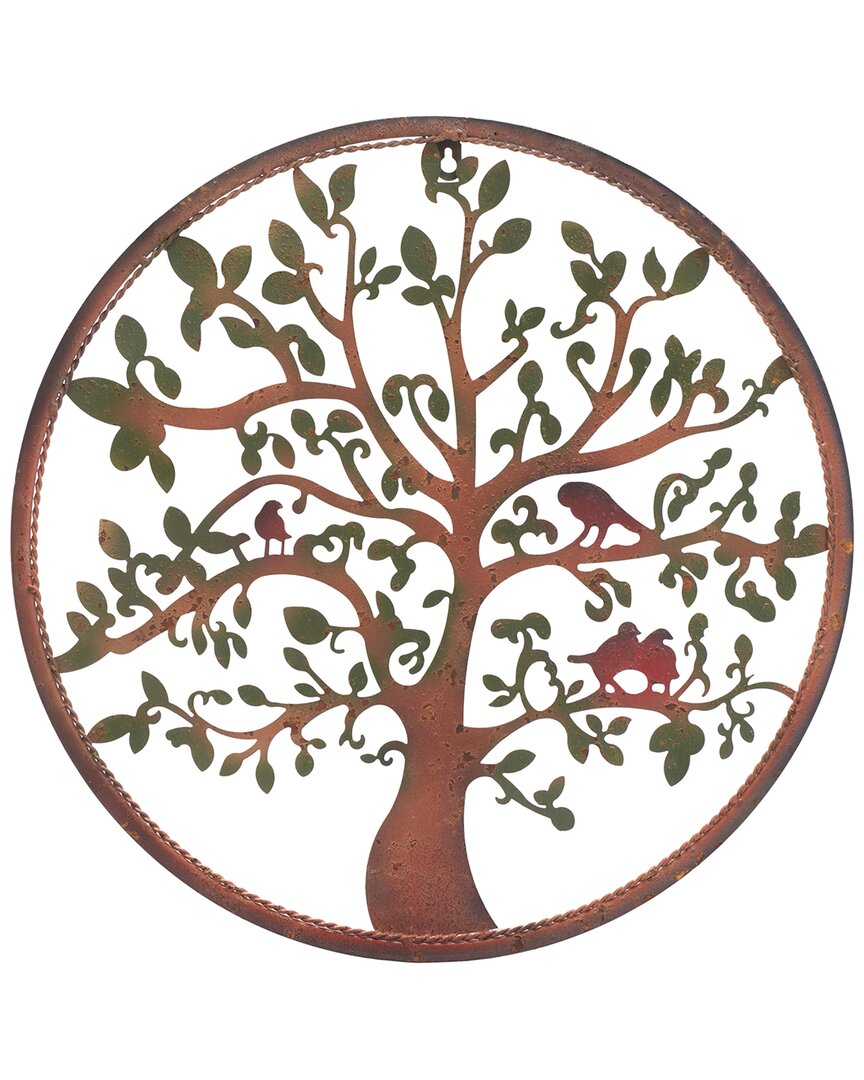 Shop Safavieh 20 Tree Of Life Wall Art In Red