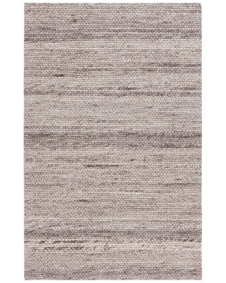 Ralph Lauren Lauren Handwoven Wool-blend Rug In Grey