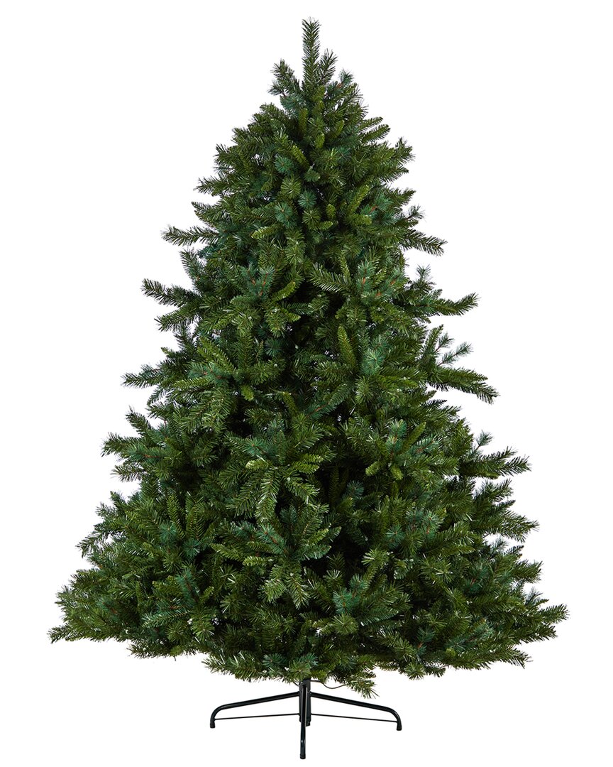 Nearly Natural 8ft. Wyoming Mixed Pine Artificial Christmas Tree In Green
