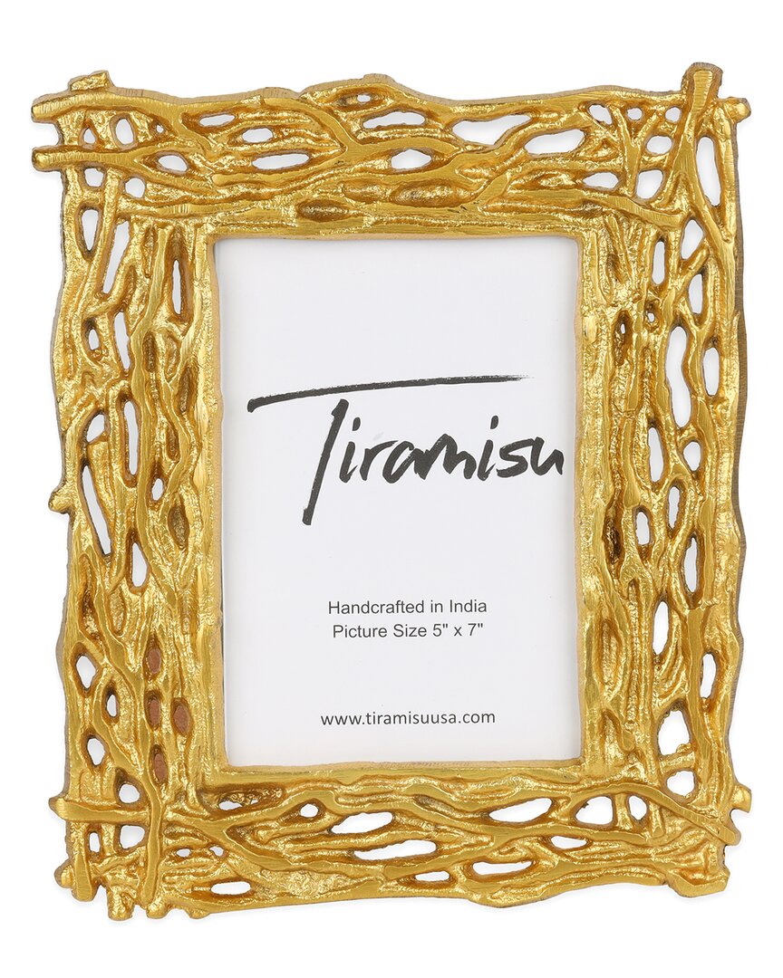 Shop Tiramisu Golden Gleam Metal Picture Frame